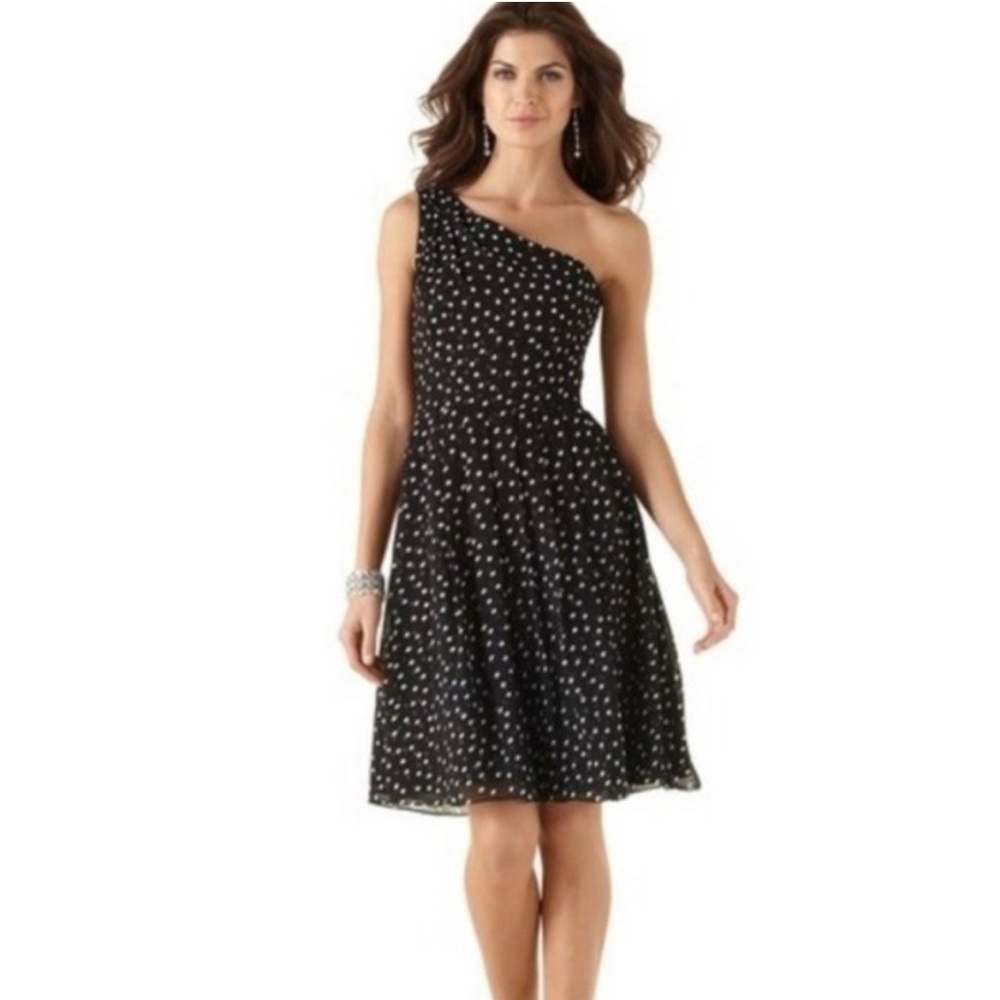 Beautiful one shoulder dress from WHBM.